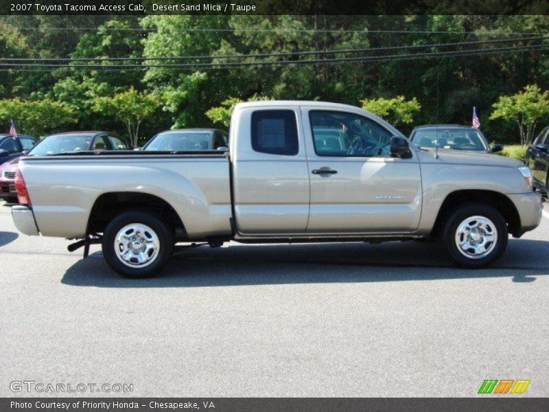Desert Sand Mica / Taupe 2007 Toyota Tacoma Access Cab