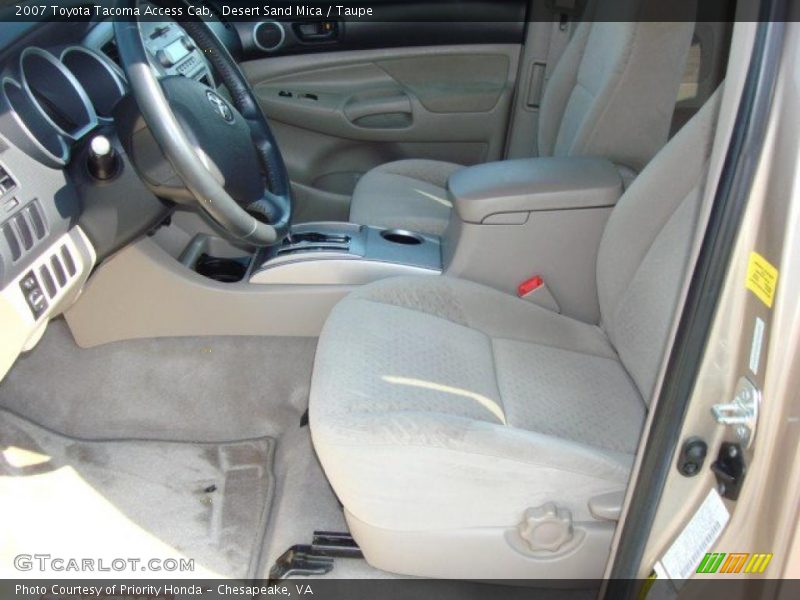 Desert Sand Mica / Taupe 2007 Toyota Tacoma Access Cab