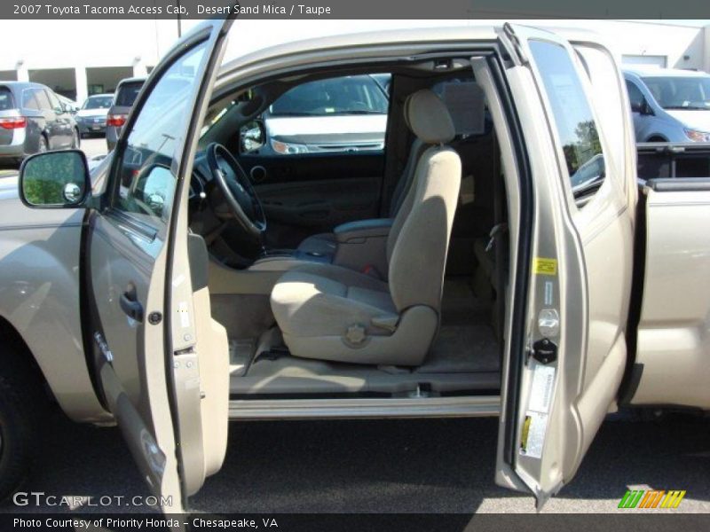 Desert Sand Mica / Taupe 2007 Toyota Tacoma Access Cab