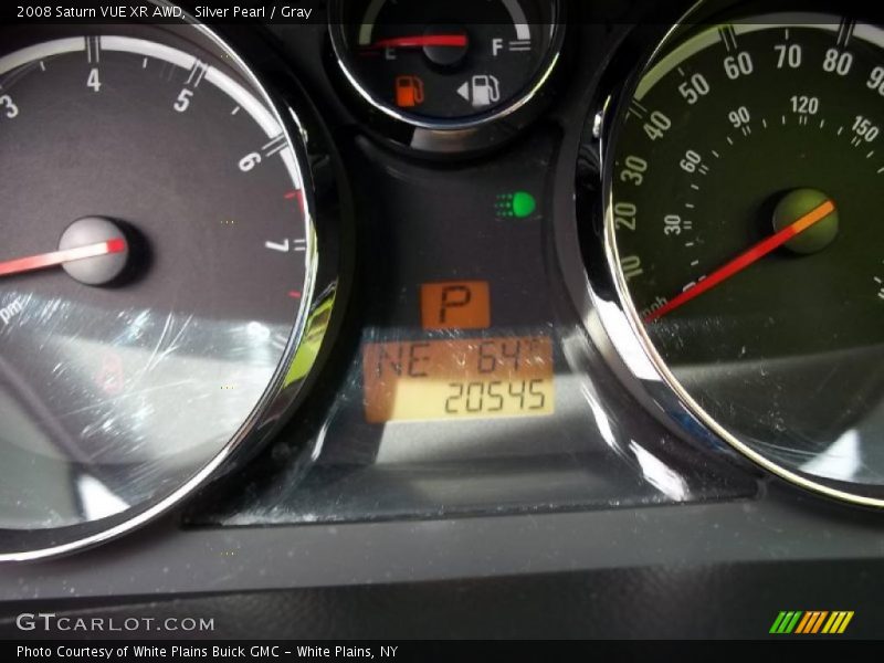 Silver Pearl / Gray 2008 Saturn VUE XR AWD