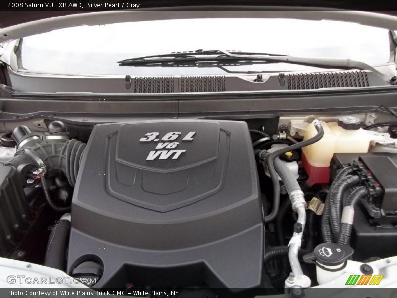 Silver Pearl / Gray 2008 Saturn VUE XR AWD