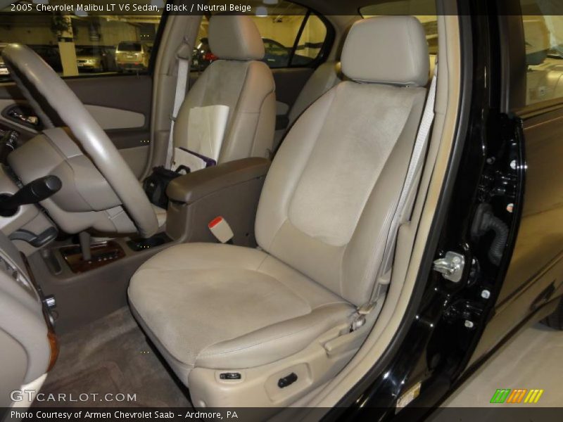 Black / Neutral Beige 2005 Chevrolet Malibu LT V6 Sedan