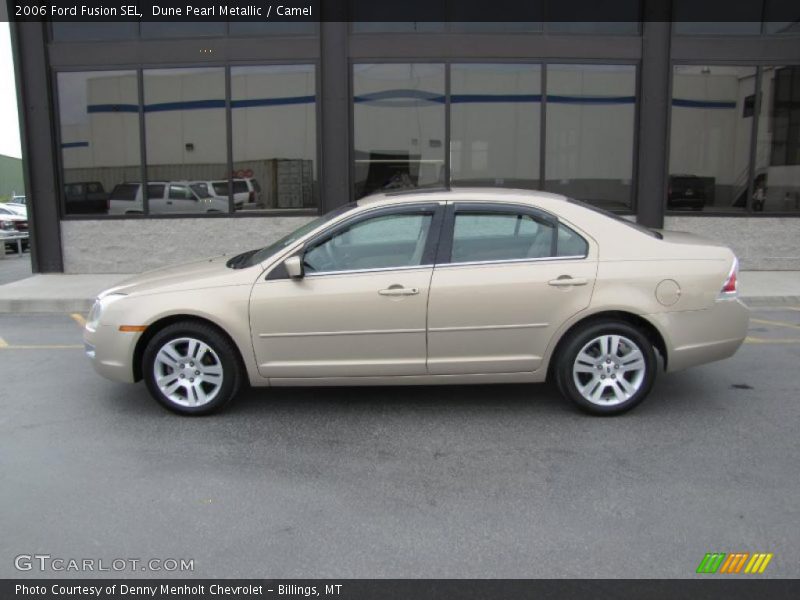 Dune Pearl Metallic / Camel 2006 Ford Fusion SEL