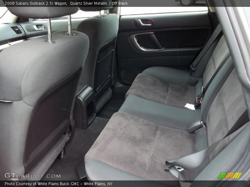 Quartz Silver Metallic / Off Black 2008 Subaru Outback 2.5i Wagon