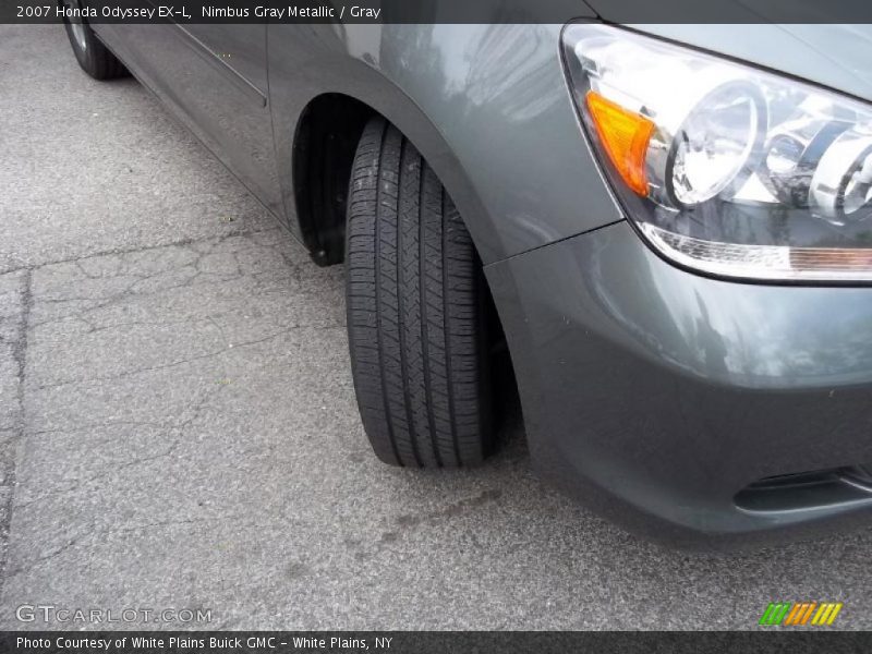 Nimbus Gray Metallic / Gray 2007 Honda Odyssey EX-L