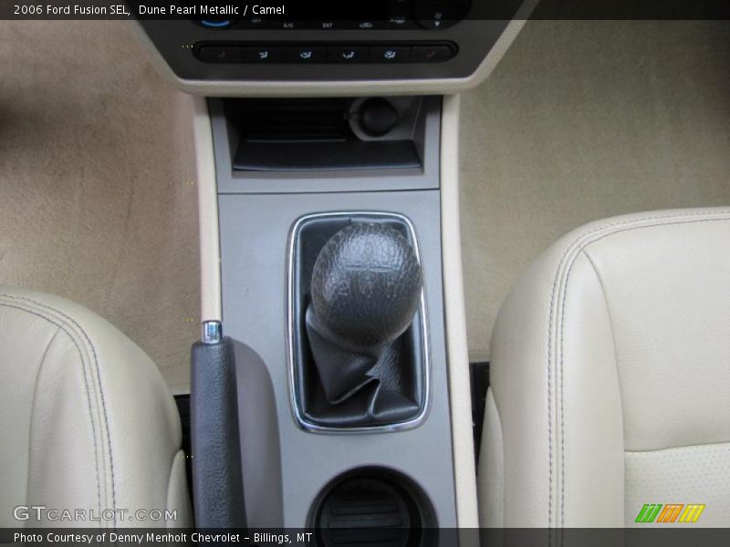 Dune Pearl Metallic / Camel 2006 Ford Fusion SEL