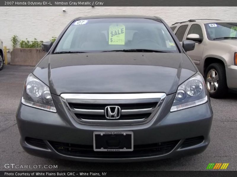 Nimbus Gray Metallic / Gray 2007 Honda Odyssey EX-L