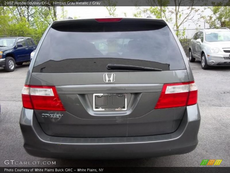 Nimbus Gray Metallic / Gray 2007 Honda Odyssey EX-L