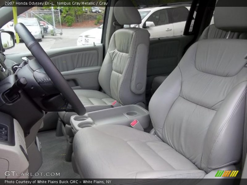 Nimbus Gray Metallic / Gray 2007 Honda Odyssey EX-L