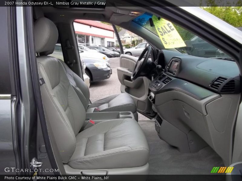 Nimbus Gray Metallic / Gray 2007 Honda Odyssey EX-L