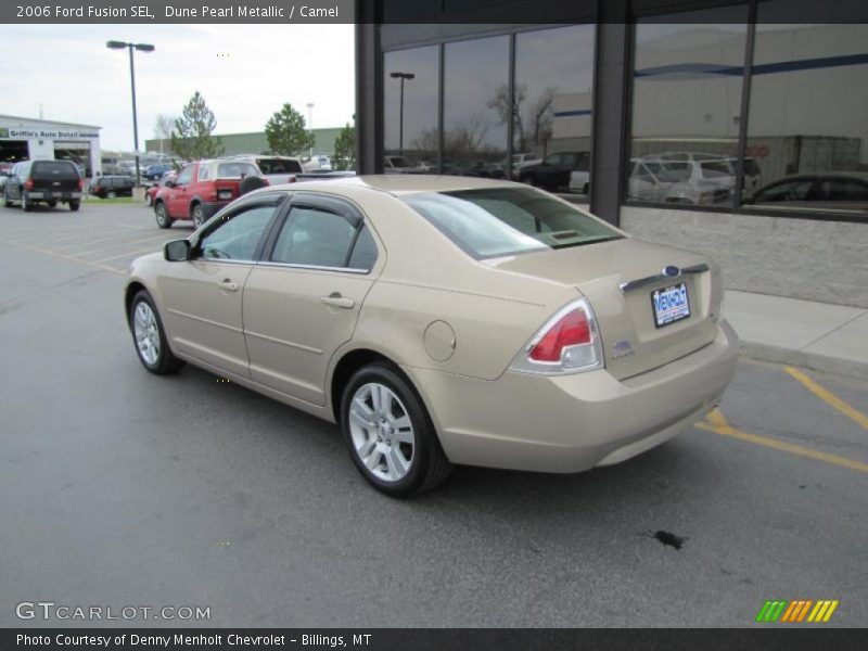 Dune Pearl Metallic / Camel 2006 Ford Fusion SEL