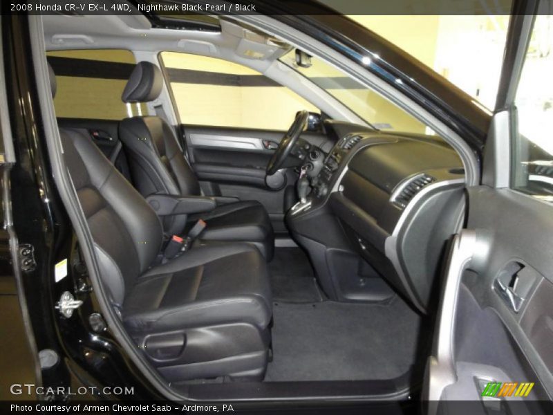 Nighthawk Black Pearl / Black 2008 Honda CR-V EX-L 4WD