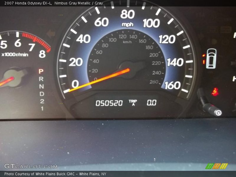 Nimbus Gray Metallic / Gray 2007 Honda Odyssey EX-L