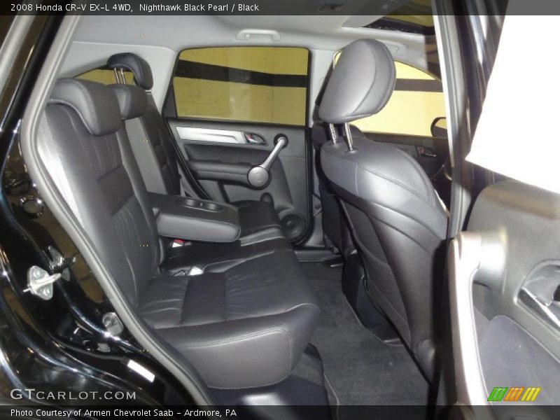 Nighthawk Black Pearl / Black 2008 Honda CR-V EX-L 4WD