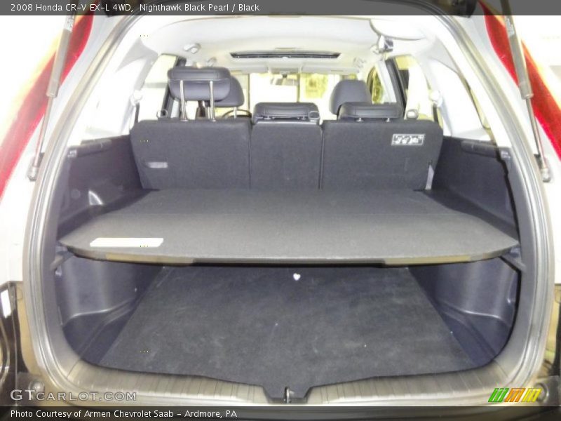 Nighthawk Black Pearl / Black 2008 Honda CR-V EX-L 4WD
