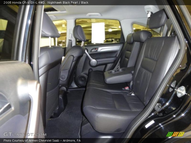 Nighthawk Black Pearl / Black 2008 Honda CR-V EX-L 4WD
