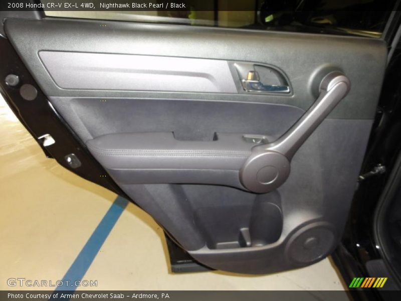 Nighthawk Black Pearl / Black 2008 Honda CR-V EX-L 4WD