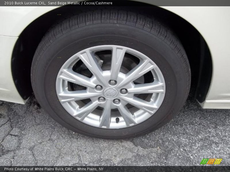Sand Beige Metallic / Cocoa/Cashmere 2010 Buick Lucerne CXL