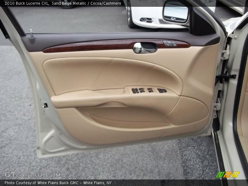 Sand Beige Metallic / Cocoa/Cashmere 2010 Buick Lucerne CXL