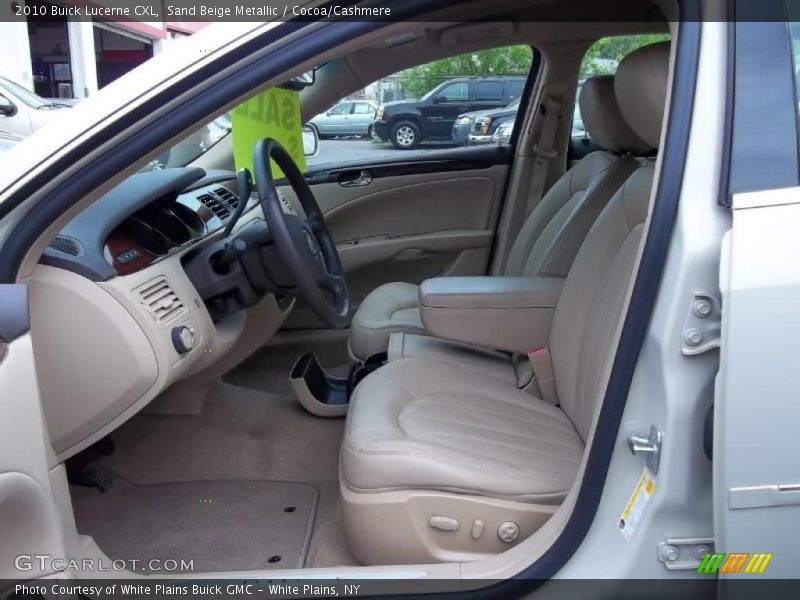 Sand Beige Metallic / Cocoa/Cashmere 2010 Buick Lucerne CXL