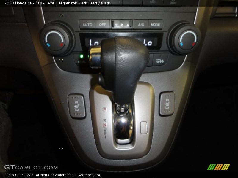 Nighthawk Black Pearl / Black 2008 Honda CR-V EX-L 4WD