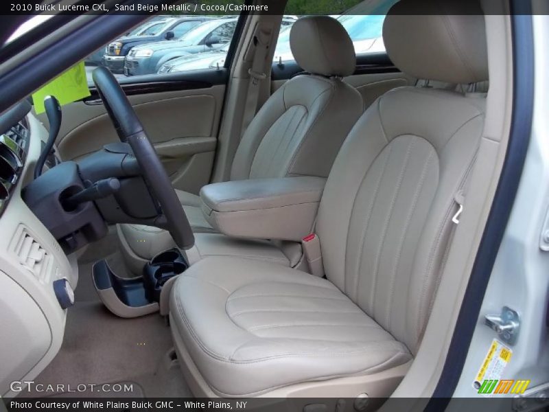 Sand Beige Metallic / Cocoa/Cashmere 2010 Buick Lucerne CXL