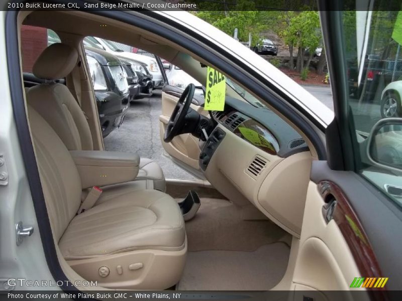 Sand Beige Metallic / Cocoa/Cashmere 2010 Buick Lucerne CXL
