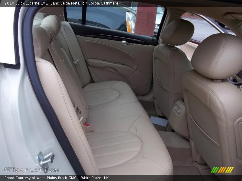 Sand Beige Metallic / Cocoa/Cashmere 2010 Buick Lucerne CXL