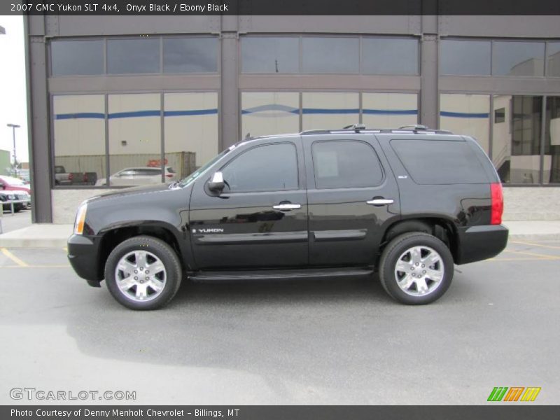 Onyx Black / Ebony Black 2007 GMC Yukon SLT 4x4