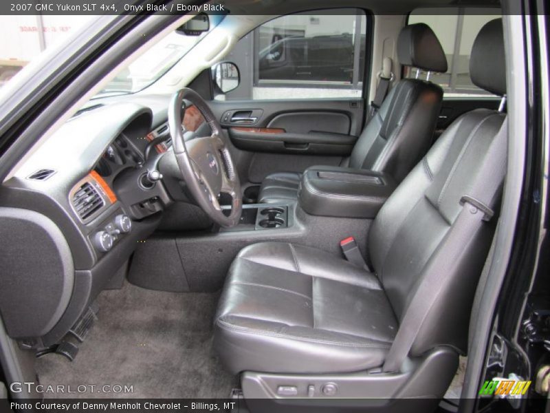 2007 Yukon SLT 4x4 Ebony Black Interior