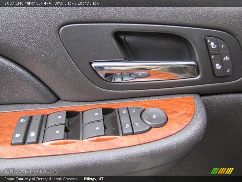 Onyx Black / Ebony Black 2007 GMC Yukon SLT 4x4
