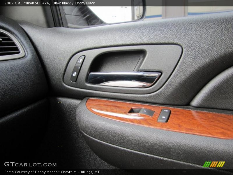 Onyx Black / Ebony Black 2007 GMC Yukon SLT 4x4