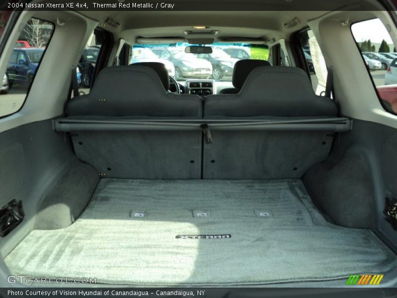 Thermal Red Metallic / Gray 2004 Nissan Xterra XE 4x4