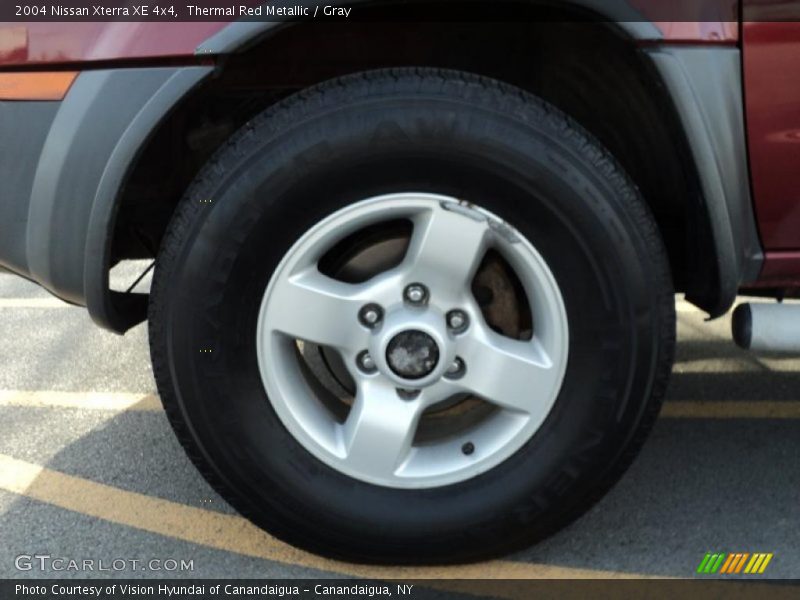 Thermal Red Metallic / Gray 2004 Nissan Xterra XE 4x4