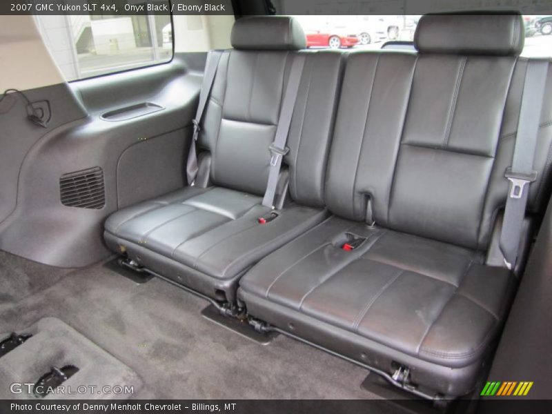  2007 Yukon SLT 4x4 Ebony Black Interior
