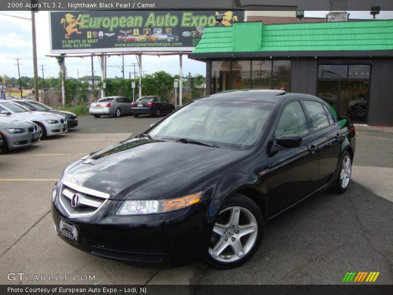 Nighthawk Black Pearl / Camel 2006 Acura TL 3.2