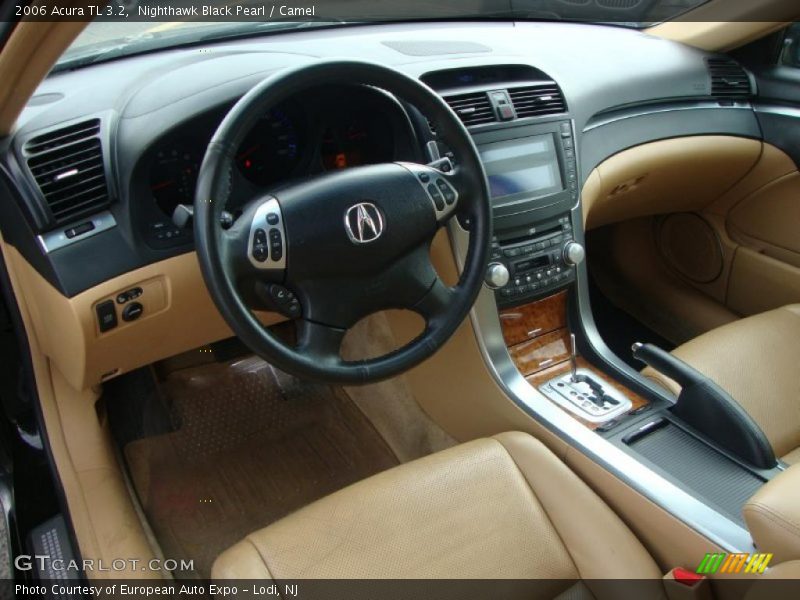 Nighthawk Black Pearl / Camel 2006 Acura TL 3.2