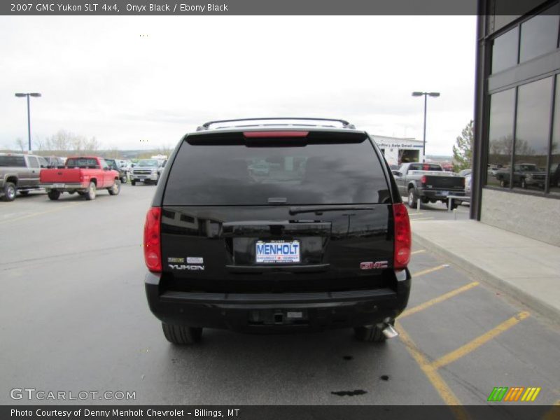 Onyx Black / Ebony Black 2007 GMC Yukon SLT 4x4