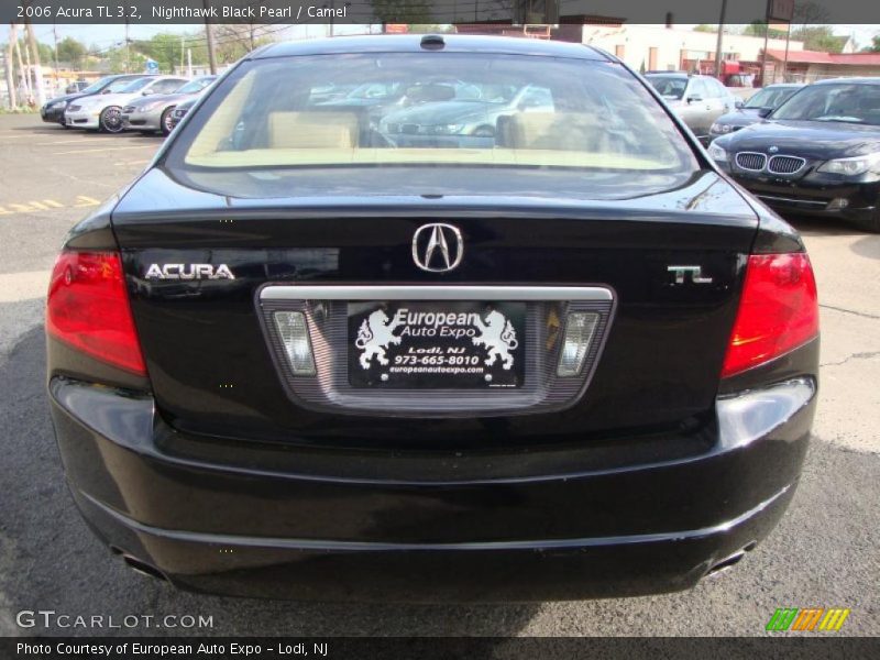 Nighthawk Black Pearl / Camel 2006 Acura TL 3.2