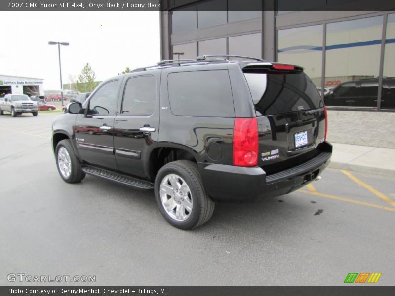 Onyx Black / Ebony Black 2007 GMC Yukon SLT 4x4