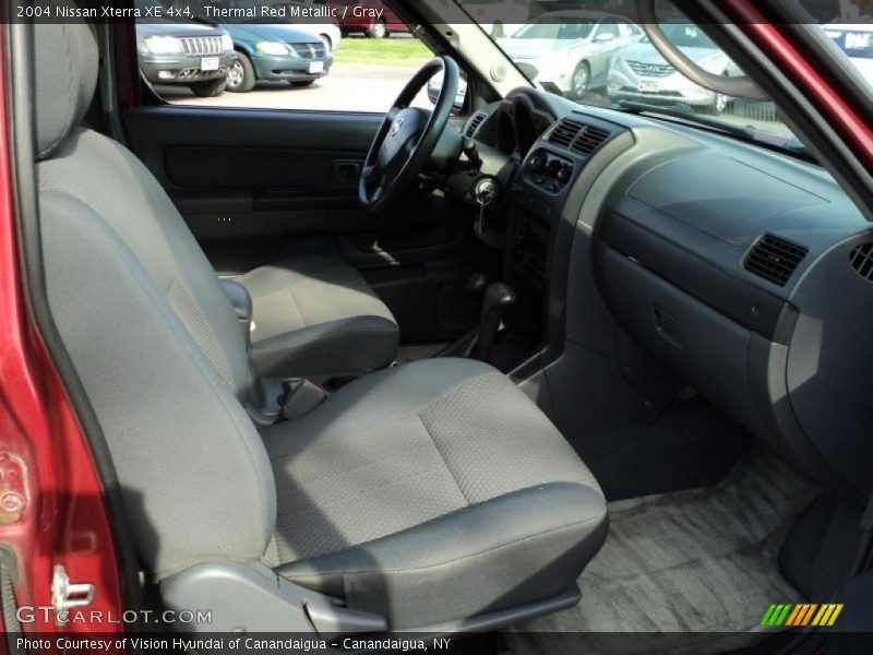 Thermal Red Metallic / Gray 2004 Nissan Xterra XE 4x4