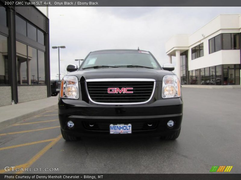 Onyx Black / Ebony Black 2007 GMC Yukon SLT 4x4