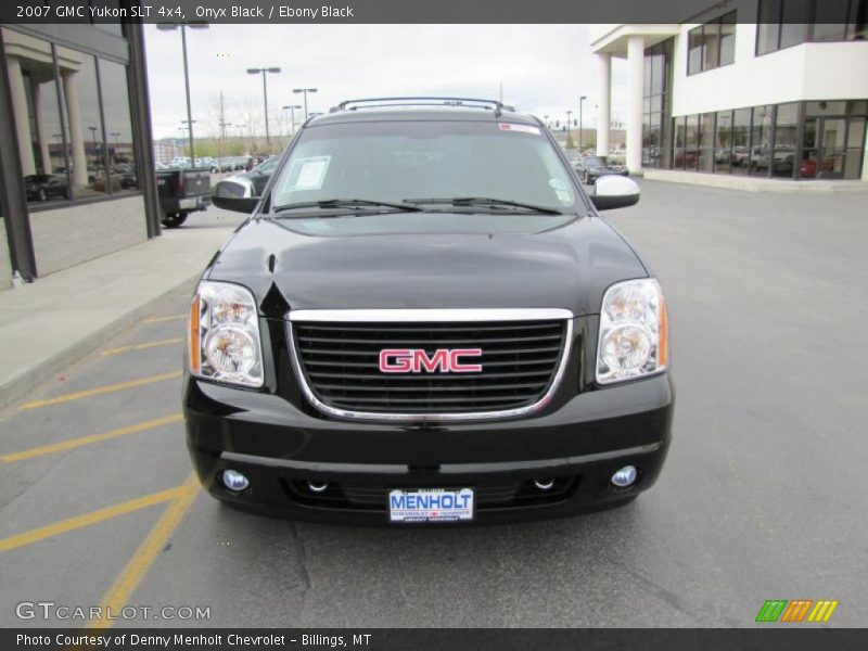 Onyx Black / Ebony Black 2007 GMC Yukon SLT 4x4