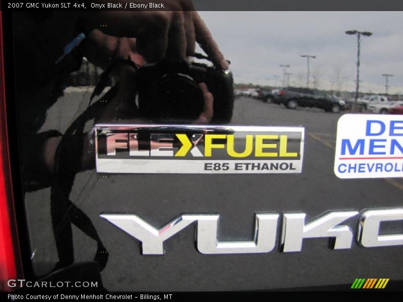 Onyx Black / Ebony Black 2007 GMC Yukon SLT 4x4