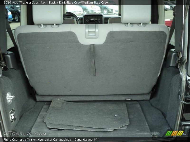 Black / Dark Slate Gray/Medium Slate Gray 2010 Jeep Wrangler Sport 4x4