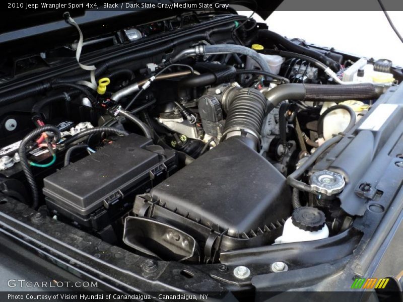 Black / Dark Slate Gray/Medium Slate Gray 2010 Jeep Wrangler Sport 4x4