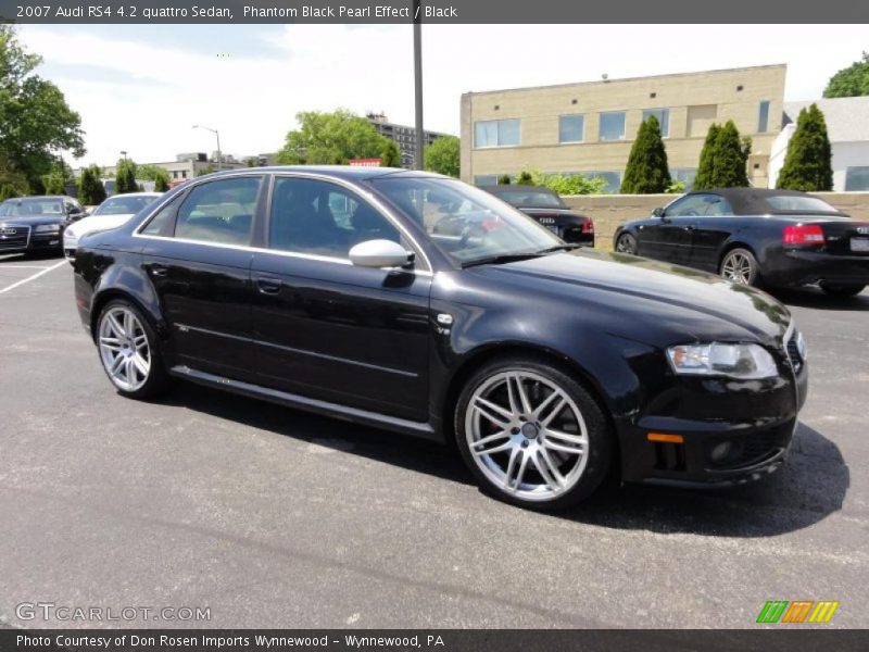  2007 RS4 4.2 quattro Sedan Phantom Black Pearl Effect
