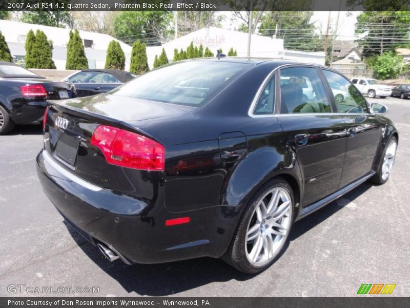  2007 RS4 4.2 quattro Sedan Phantom Black Pearl Effect