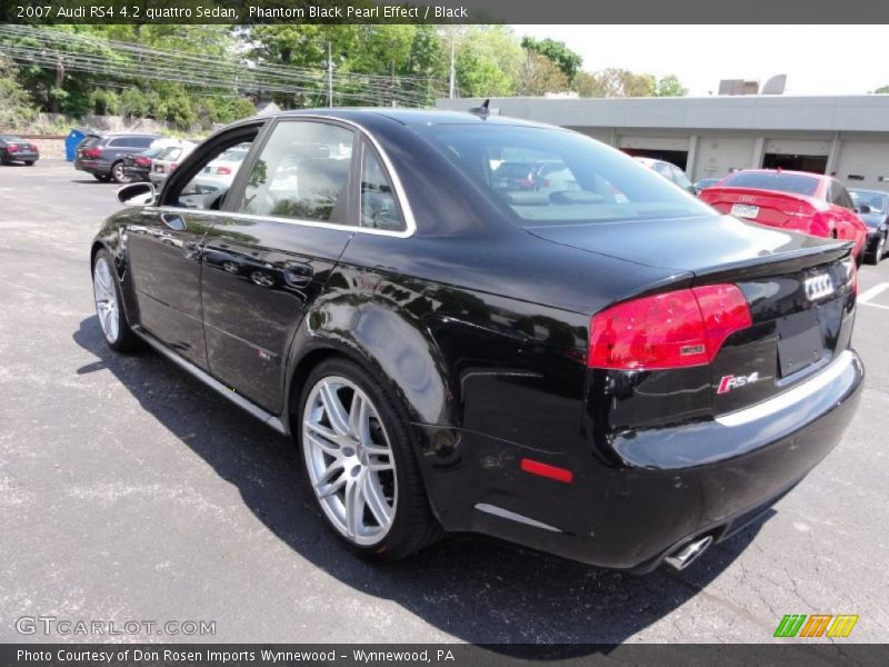  2007 RS4 4.2 quattro Sedan Phantom Black Pearl Effect