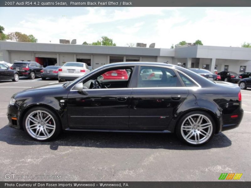  2007 RS4 4.2 quattro Sedan Phantom Black Pearl Effect